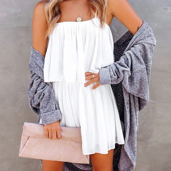 Exlura lavender pleated shorts romper w/ adj. spaghetti straps NEW small 🎉SALE - Picture 6 of 14